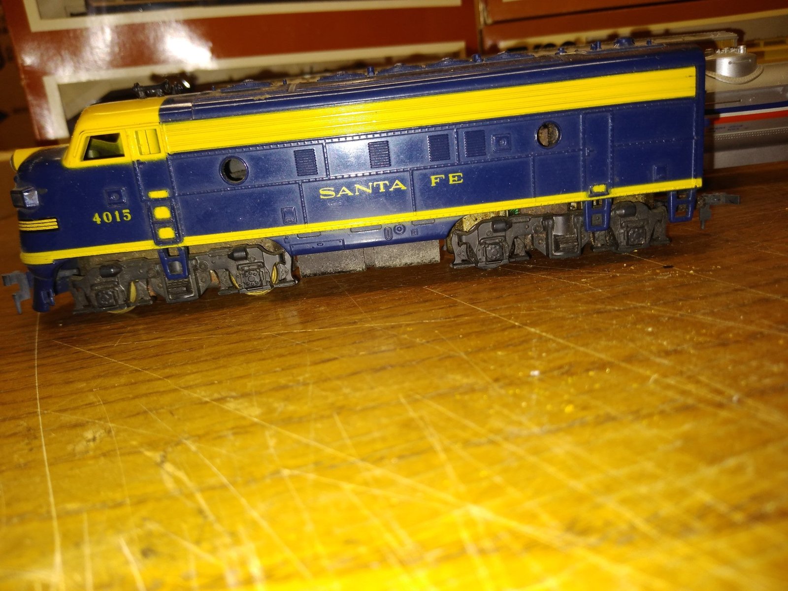Vintage Tyco HO Santa Fe Locomotive Crane Boom Tender Gulf Tanker Old Dutch More