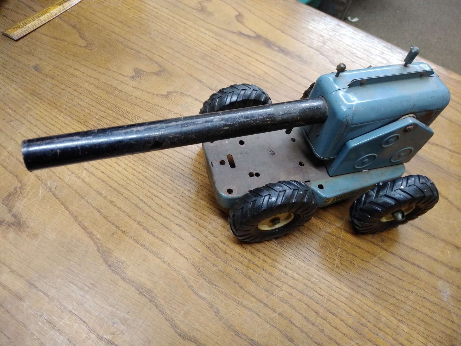 Vintage NyLint Missile Launcher Coastal Unit Trailer Canon Collectable