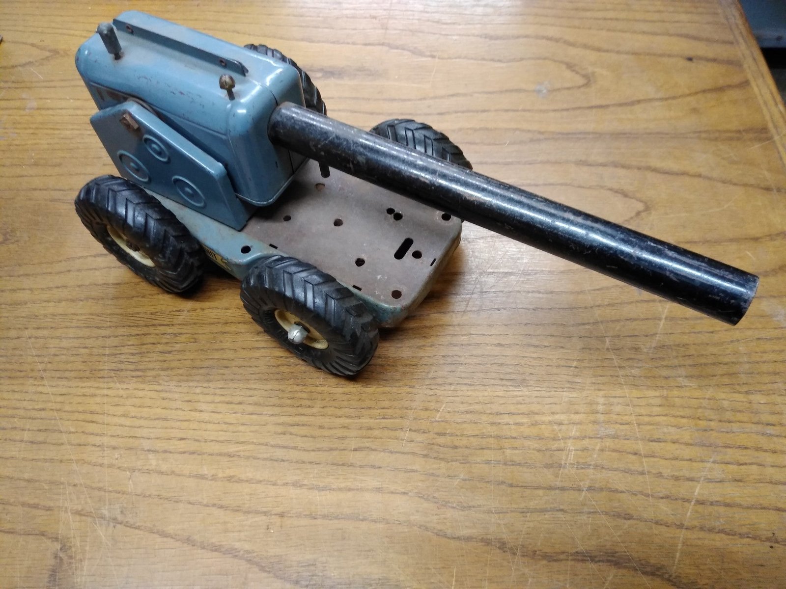Vintage NyLint Missile Launcher Coastal Unit Trailer Canon Collectable