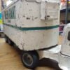 Vintage TONKA Green Giant Toy Refer Semi Truck Wood Trailer Bed Pressed Metal