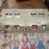 Vtg Wolverine Tin Toy See And Spell Educational Learning Game Pittsburgh Pa