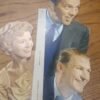 Vtg 1960's Mid Century Ed Sullivan Show Left Handed Pole Sign Cardboard 25" x 7"