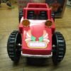 Vtg Off Road Buggy Flip Over Blinking Lights Battery Operated Red Dune Buggy Toy