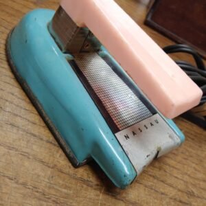 Vtg Toy Nassau Travel Childs Clothing Iron Pink Blue Working