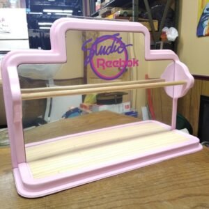 Vtg Studio Reebok Advertising Store Display Sign Shelf Wall Hanging 20 1/2"w