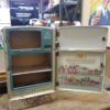 Vtg Wolverine Supply Inc. Toy Refrigerator Lithograph Pittsburgh Pa. Steel