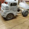 Vtg 1950's Structo Cattle Farms Inc Semi Truck Livestock Trailer Pressed Steel