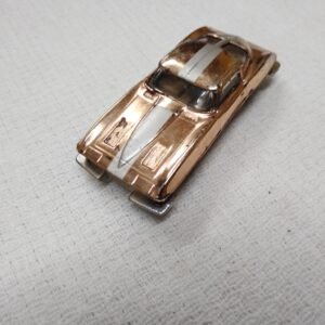 Vtg Aurora Cigar Box #6101 Corvette Stingray Metallic Gold Diecast Toy Car