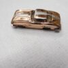 Vtg Aurora Cigar Box #6101 Corvette Stingray Metallic Gold Diecast Toy Car