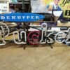 Dekuyper Pucker Beer Neon Light Hanging Window Table Bar Top Man Cave Wall Decor