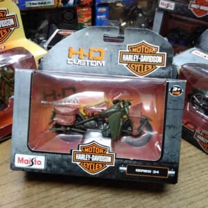 Maisto Series 34 Diecast 1942 Harley Davidson WLA Flathead Motorcycle 1:18