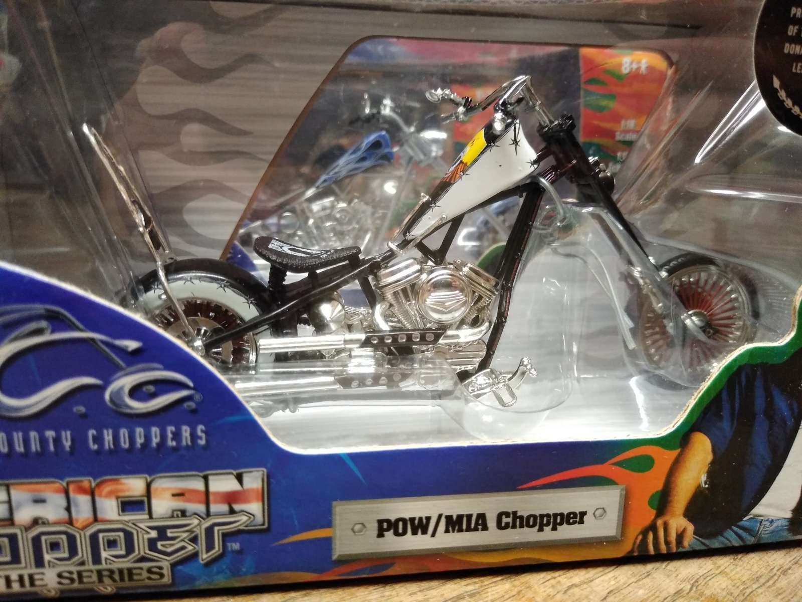 NOS O.C.C. American Chopper The Series POW MIA Die Cast Motorcycle 1:18