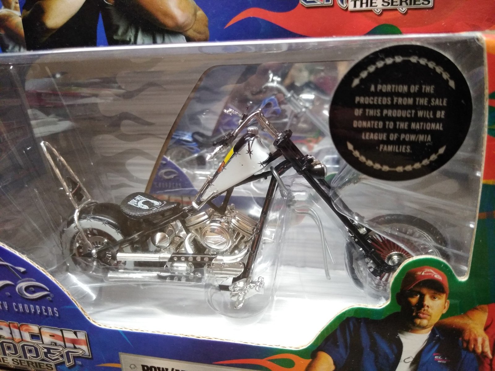 NOS O.C.C. American Chopper The Series POW MIA Die Cast Motorcycle 1:18