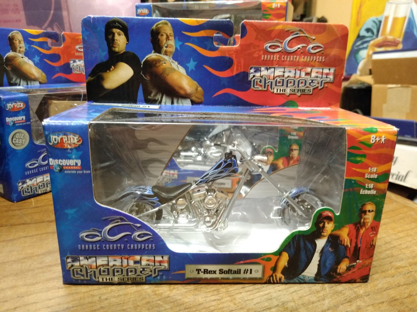 NOS O.C.C American Chopper The Series TEX REX Softail 1 Die Cast Motorcycle 1:18
