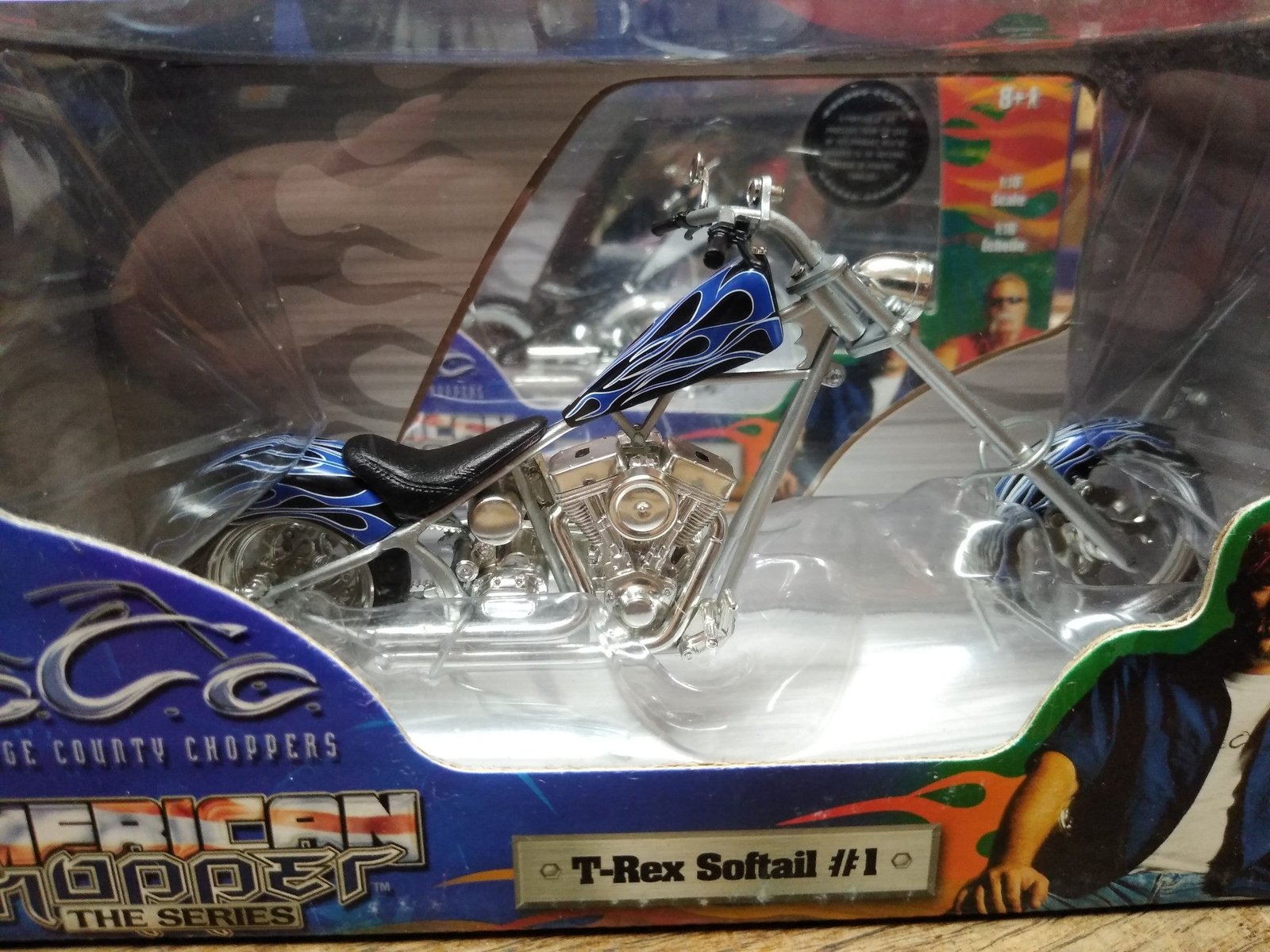 NOS O.C.C American Chopper The Series TEX REX Softail 1 Die Cast Motorcycle 1:18