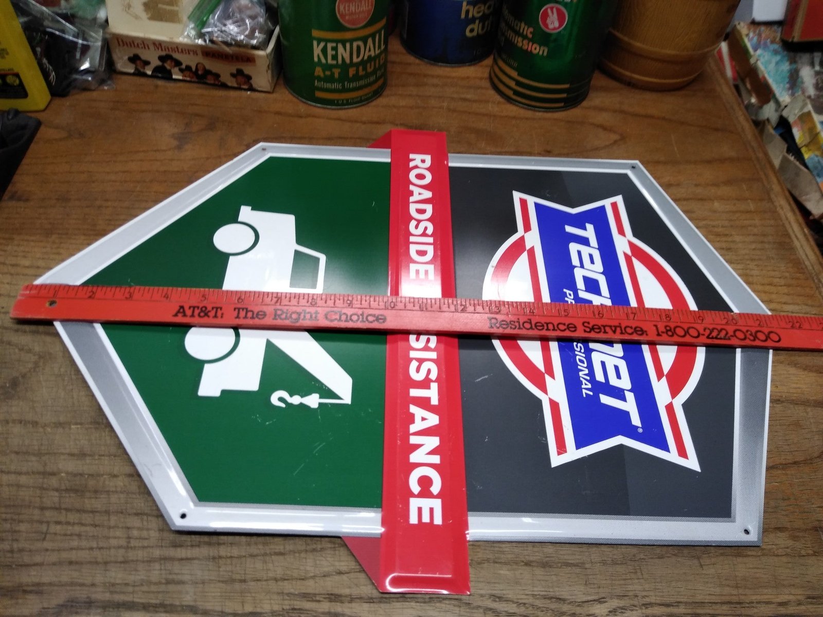 img20240415164237627.jpg Technet Professional Automotive Roadside Assistance Warranty Tin Sign Man Cave
