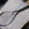 Wilson Titanium Impact Soft Shock Tennis Racket Silver Black L 4 4 1/2