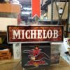 img20241008135447540.jpg Vtg Michelob Beer Illuminated Wall Hanging Bar Sign Lights Up!