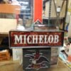 img20241008135458422.jpg Vtg Michelob Beer Illuminated Wall Hanging Bar Sign Lights Up!