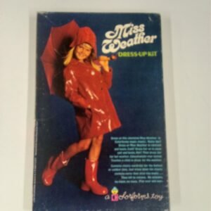 Vintage 1965 Original Colorforms Miss Weather Dress Up Kit