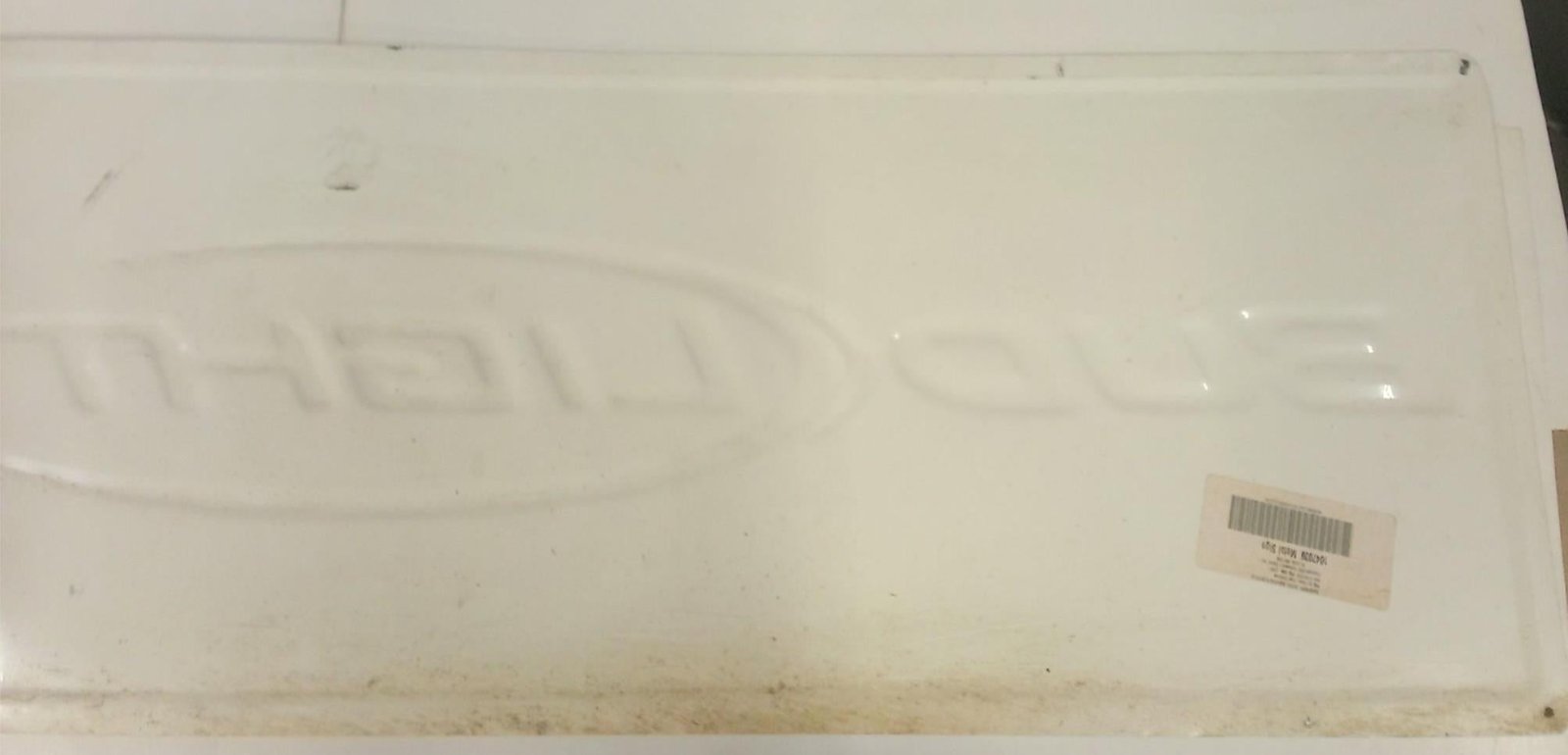 2000s Vintage Anheuser Busch Bud Light Budweiser 35x15 Metal Sign