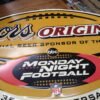 Coors Beer Monday Night Football 35th Anniversary Oval Metal Sign 31" x 20" Nice