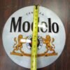 MODELO CERVEZA BEER 16" Round Metal Dome Sign Wall Decor Man Cave