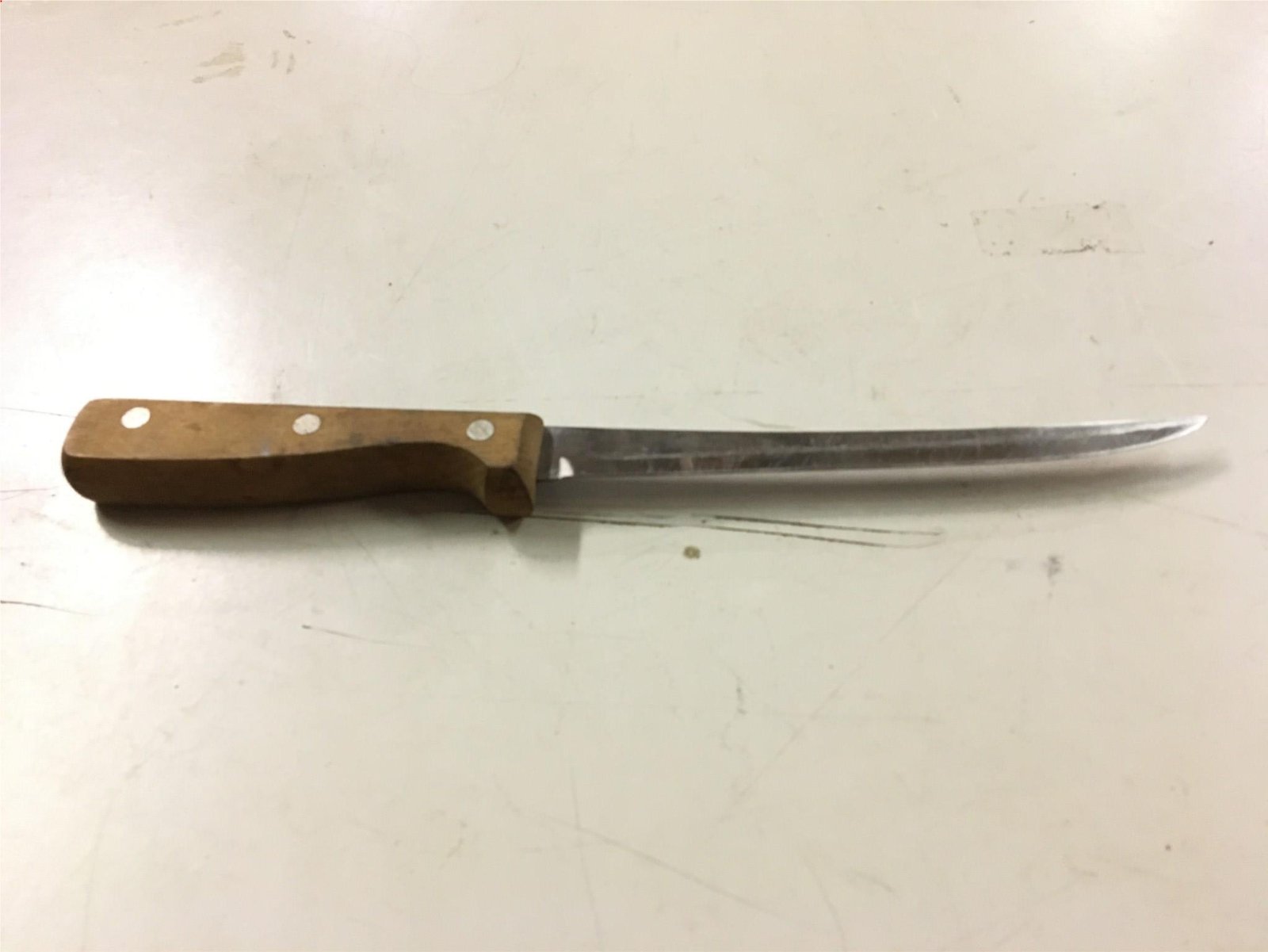 Echo Eterna fillet knife wooden handle fishing camping