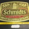 img2176_cff7ca1f-2876-42f0-b871-5d1b89fabf2a.jpg Vintage Schmidt's Quality Beer Since 1860 sign Gold leaf and beer stein featured