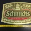 img2177_85f3d3e2-3f09-4975-bee2-9d63ac9d079e.jpg Vintage Schmidt's Quality Beer Since 1860 sign Gold leaf and beer stein featured