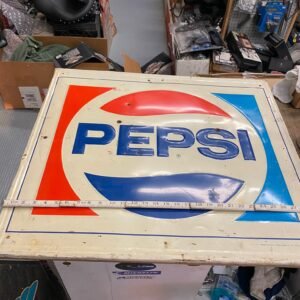 img2212_8efdd61c-da6e-4631-82c5-78aee3a49d8c.jpg Vtg 1974 Pepsi Cola Tin Sign Advertising Soda 26x29 General Store Bar Collectibl