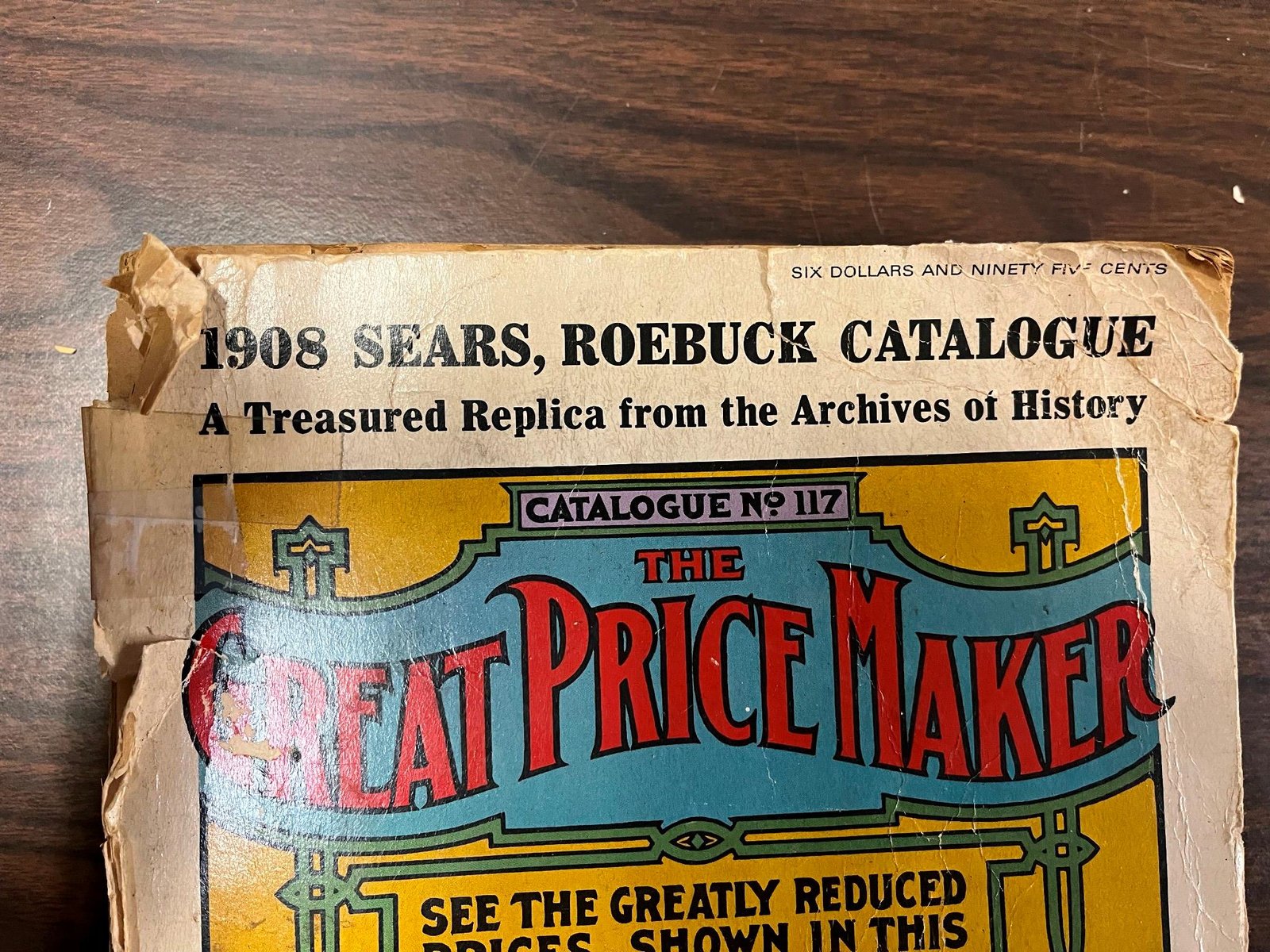 VTG Antique 1908 Sears Roebuck Catalogue No 117