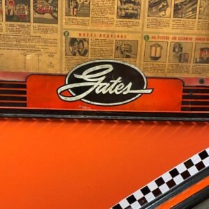 35" Gates belt Tin Sign Metal Advertising Auto Service Station Man Cave Garage!