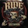 HARLEY DAVIDSON ANDE ROONEY RIDE BONE METAL SIGN MAN CAVE/GARAGE GREAT GIFT