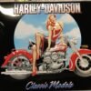 HARLEY DAVIDSON ANDE ROONEY METAL SIGN - CLASSIC MODELS BABE MAN CAVE/GARAGE