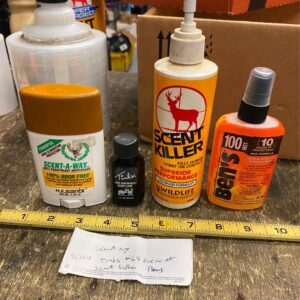Scent Killer Away Bens Deer urine Hunting sporting goods archery hunter LOT