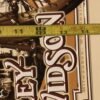 HARLEY DAVIDSON ANDE ROONEY METAL SIGN PANHEAD VINTAGE FLH GLIDE - NOUVEAU BABE