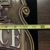 METAL SIGN FOR YOUR MAN CAVE - POLICE BADGE HARLEY DAVIDSON ANDE ROONEY