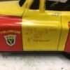 Vintage AHI Tin Toy Yellow cab Taxi Safety First Japanese 50s friction Rare tin