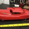Vintage Red Andy Gard Fire Chief Car Battery Powered Remote Control Toy Vehicle