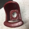 Antique hubly cast iron miniature 2.5in chair 1925s toy vintage rare red 7 nice
