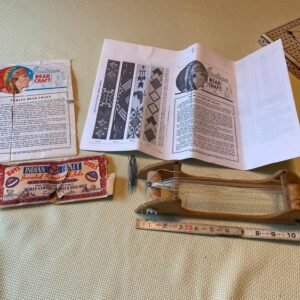 1935 Walco American Indian Beadcraft Kit Loom Instructions Vtg Toy Craft Jewelry