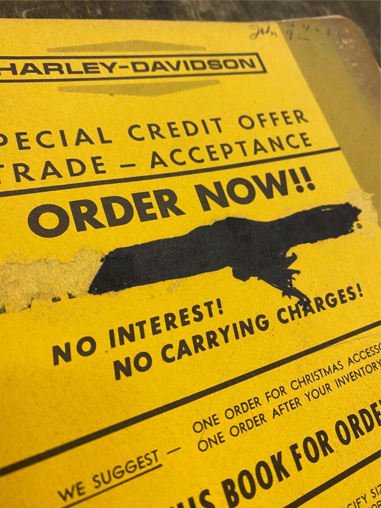 HARLEY RETAIL PRICE LIST 1970 PARTS ACC BOOK CATALOGUE VTG FLH GLIDE SHOVELHEAD!