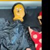 img5214_36c2b307-5c0e-4e88-a396-0cdf3786750f.jpg Lot 2 Hand puppets Wizard of OZ Scarecrow Howdy Doody Vintage Movie TV Character