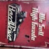 Tin Sign Harddrive Motorcycle Oil Embossed Vtg look Vtwin Harley Chopper 16x9
