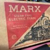 Marx O Gauge Steam Electric Freight Train Set Marx #14755 set box Vintage Toy!
