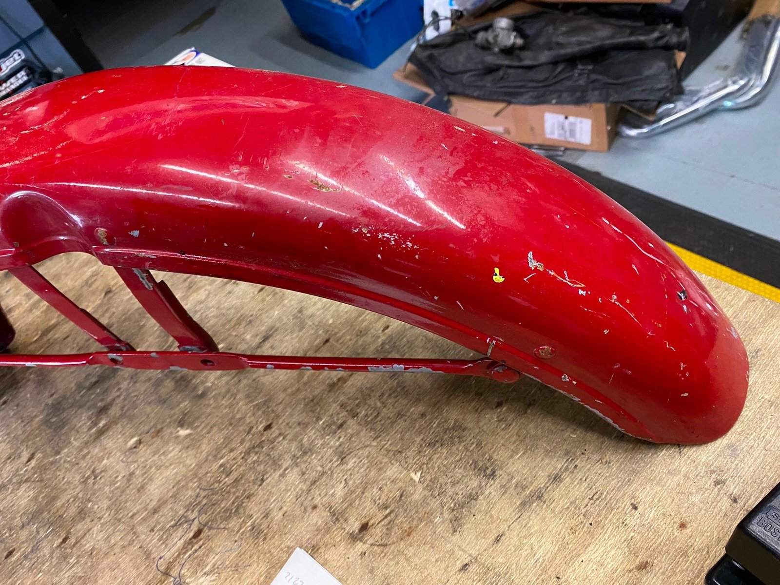 Drum Brake Front Fender Harley XLCH Sportster FX Boatail Shovelhead Full OEM VTG