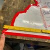 Budweiser Beer Proud To Be Your Bud Embossed Tin Metal Sign Brewer 90's Man Cave