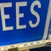 img6033_cef79508-e170-4216-b200-369c87c17992.jpg Vtg Sign Bonura Cabinet Works Pgh Pa Road Sign 48x18 alum Road Advertising Cave