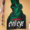 jj wainrights evil eye Ale Beer sign 25" Double sided Advertising Pittsb Brewing